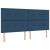 Cap de pat cu înălțime ajustabilă albastru 200 cm țesătură GartenMobel Dekor