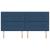 Cap de pat cu înălțime ajustabilă albastru 200 cm țesătură GartenMobel Dekor