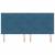 Tăblie cap Albastru închis 200 cm Catifea GartenMobel Dekor
