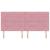 Tăblie cap Roz 200 cm Catifea GartenMobel Dekor