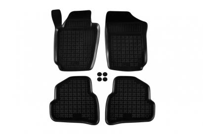 Mats din cauciuc specifice, potrivite pentru VW Polo 2009-2017, set de 4 piese, culoare neagră Performance AutoTuning