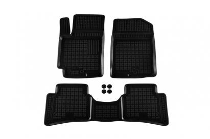 Mochete din cauciuc specifice, potrivite pentru Kia Stonic după 2017, set de 3 piese, culoare neagră Performance AutoTuning