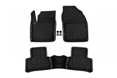 Mochete de cauciuc specifice, potrivite pentru Toyota C-HR după 2023, fără versiunea PHeV, set de 3 piese, culoare neagră Performance AutoTuning