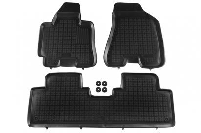 Mochete din cauciuc specifice, potrivite pentru Hyundai Tucson 2004-2010, set de 3 piese, culoare neagră Performance AutoTuning