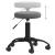 Scaun de birou pivotant, gri închis, catifea GartenMobel Dekor