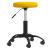 Scaun de birou pivotant, galben muștar, catifea GartenMobel Dekor