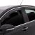 Set Paravanturi Auto Kia Rio III 2011-2017 Sedan pentru Geamuri Fata-Spate WindDeflectors