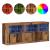 Bufet LED Lemn vechi 162 x 37 x 67 cm Lemn compozit GartenMobel Dekor