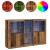 Bufet LED Lemn vechi 162 x 37 x 100 cm Lemn compozit GartenMobel Dekor