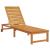 Șezlong 2 pcs Maro 202 x 53 x 89 cm Lemn Solid de Acacia GartenMobel Dekor