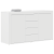 Bufet cu sertar Alb 120 x 36 x 69 cm Lemn compozit GartenMobel Dekor