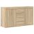 Bufet cu sertar Stejar Sonoma 120 x 36 x 69 cm Lemn compozit GartenMobel Dekor