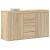 Bufet cu sertar Stejar Sonoma 120 x 36 x 69 cm Lemn compozit GartenMobel Dekor
