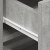 Bufet cu sertar Gri din beton 120 x 36 x 69 cm Lemn compozit GartenMobel Dekor