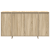 Bufet Stejar Sonoma 135 x 41 x 75 cm Lemn compozit GartenMobel Dekor