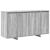 Bufet Gri Sonoma 135 x 41 x 75 cm Lemn compozit GartenMobel Dekor