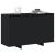 Bufet Negru 120 x 41 x 75 cm Lemn compozit GartenMobel Dekor