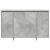 Bufet Gri beton 120 x 41 x 75 cm Lemn compozit GartenMobel Dekor