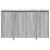 Bufet sonoma gri 120 x 41 x 75 cm Lemn compozit GartenMobel Dekor