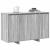 Bufet sonoma gri 120 x 41 x 75 cm Lemn compozit GartenMobel Dekor