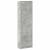 Dulap cu raft Gri din beton 55 x 25 x 189 cm Lemn compozit GartenMobel Dekor