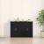Bufet 2 pcs Stejar Negru 60 x 31 x 84 cm Lemn compozit GartenMobel Dekor