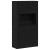 Highboard cu sertar Stejar negru 80 x 33 x 150 cm Lemn compozit GartenMobel Dekor