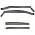 Set Paravanturi Auto Mercedes A Class W168 Lung 1997-2004 Hatchback pentru Geamuri Fata-Spate WindDeflectors