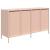 Dulap, roz, 135x39x73,5 cm, oțel laminat la rece GartenMobel Dekor