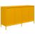 Dulap, galben muștar, 135x39x73,5 cm, oțel laminat la rece GartenMobel Dekor