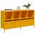Dulap, galben muștar, 135x39x73,5 cm, oțel laminat la rece GartenMobel Dekor