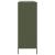 Dulap, verde măsliniu, 135x39x103,5 cm, oțel laminat la rece GartenMobel Dekor