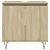 Set mobilier de baie, 3 piese, stejar sonoma, lemn prelucrat GartenMobel Dekor