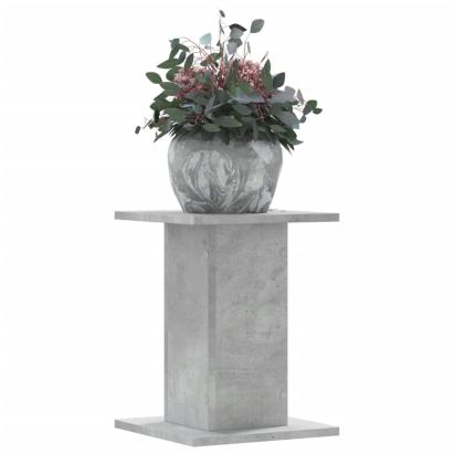 Suport de plante, 2 buc., gri beton, 30x30x40 cm lemn prelucrat GartenMobel Dekor