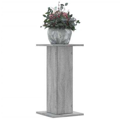 Suporturi de plante 2 buc. gri sonoma 30x30x60cm lemn prelucrat GartenMobel Dekor