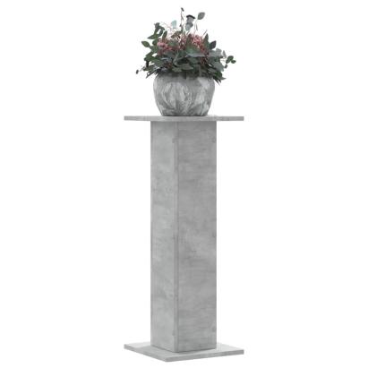 Suport de plante, 2 buc., gri beton, 30x30x80 cm lemn prelucrat GartenMobel Dekor