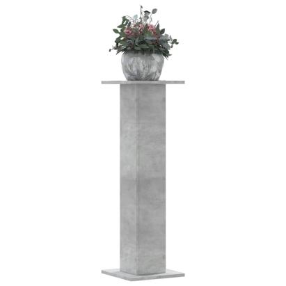 Suport de plante, 2 buc., gri beton, 30x30x95 cm lemn prelucrat GartenMobel Dekor