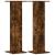 Suporturi de plante 2 buc. stejar fumuriu 30x30x95 cm lemn GartenMobel Dekor