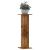 Suporturi de plante 2 buc. lemn vechi 30x30x95cm lemn prelucrat GartenMobel Dekor