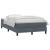 Pat box spring cu saltea, gri închis, 120x220 cm, catifea GartenMobel Dekor