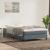 Pat box spring cu saltea, gri închis, 120x220 cm, catifea GartenMobel Dekor