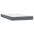 Pat box spring cu saltea, gri închis, 120x220 cm, catifea GartenMobel Dekor