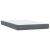 Pat box spring cu saltea, gri închis, 120x220 cm, catifea GartenMobel Dekor