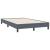 Pat box spring cu saltea, gri închis, 120x220 cm, catifea GartenMobel Dekor