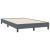 Pat box spring cu saltea, gri închis, 120x220 cm, catifea GartenMobel Dekor