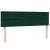 Pat box spring cu saltea, verde închis, 160x220 cm, catifea GartenMobel Dekor