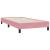 Pat box spring cu saltea, roz, 90x210 cm, catifea GartenMobel Dekor