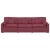 Canapea modulară cu perne, roșu vin GartenMobel Dekor