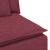 Canapea modulară cu perne, roșu vin GartenMobel Dekor