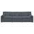 Canapea modulară cu perne Gri închis GartenMobel Dekor